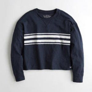 Must-Have Boyfriend T-Shirt - Navy/White - Size XL